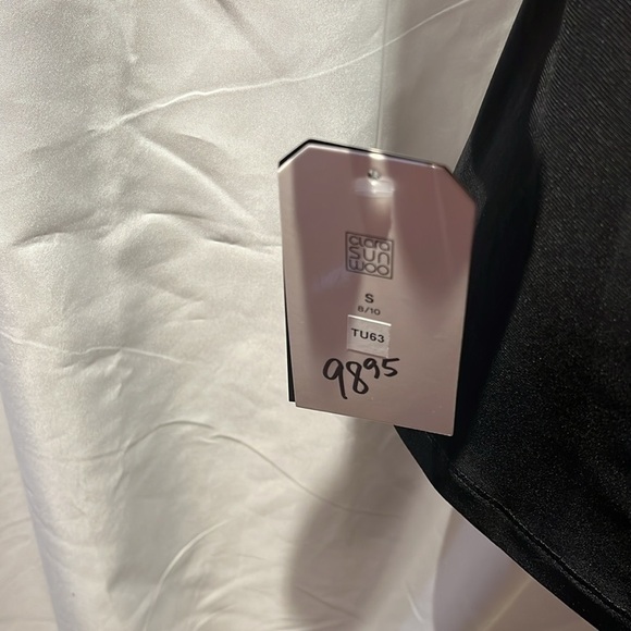 Dressy blouse in black by Clara sun woo - Picture 8 of 8